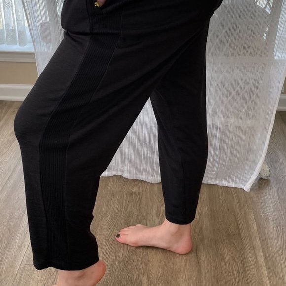 Life Worx By Gloria Vanderbilt Pants Black Joggers - Picture 7 of 15